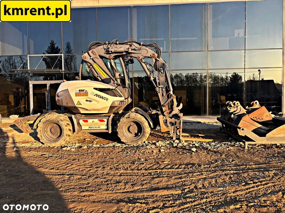 Mecalac 9 MWR KOPARKA KOŁOWA 2019R. MTH: 3095 | MECALAC 11 KOMATSU PW 98 TEREREX TW 95 110 WACKER NEUSON 100 YANMAR - 3
