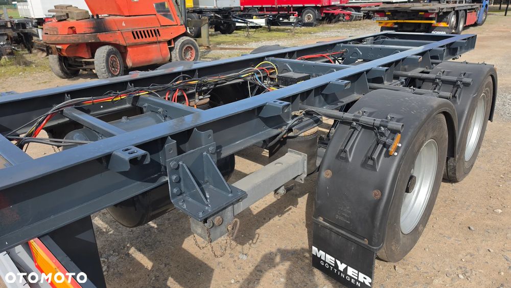 Wagner 19.500zł PRZYCZEPA 5.50M RAMA DO ZABUDOWY GÓRNY ZACZEP TANDEM  ZAWIESZENIE PNEUMATYCZNE Możliwość transportu - 5