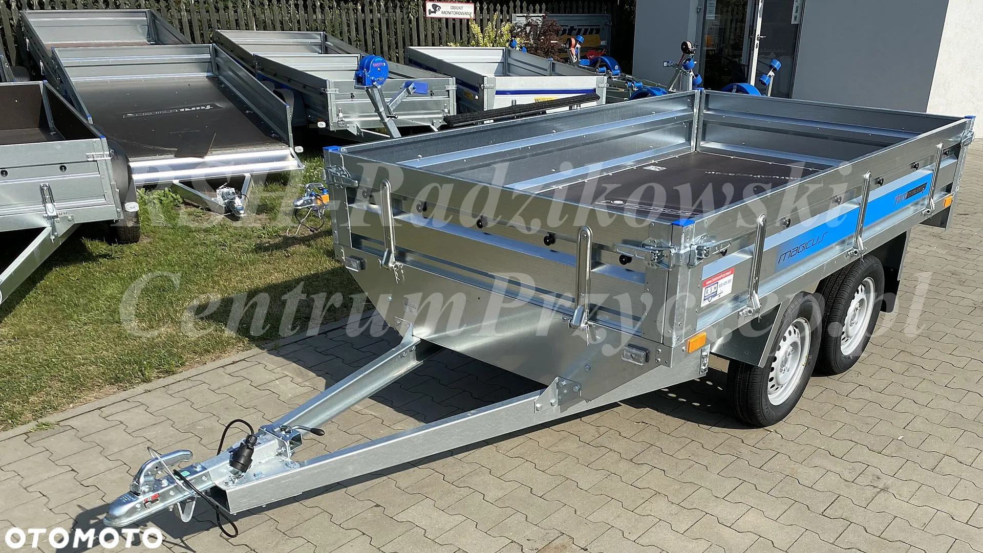 Faro PRZYCZEPA SAMOCHODOWA MAGICUS TANDEM 263X150CM, DMC: 750KG - 2