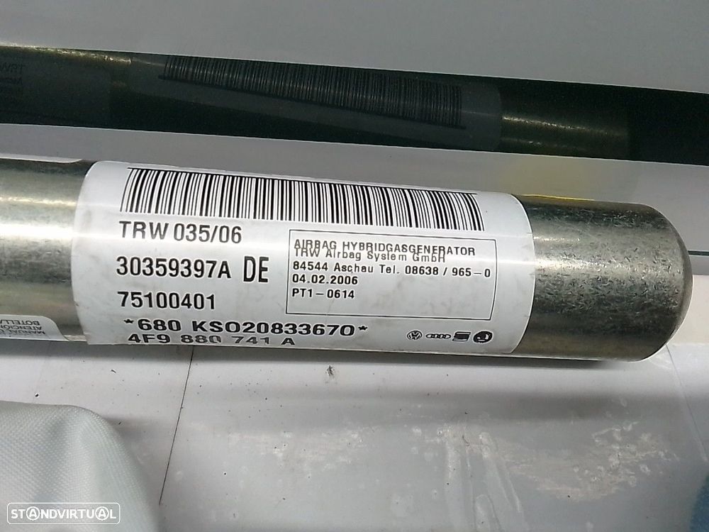 Airbags De Cortina Esq Audi A6 Avant (4F5, C6) - 2