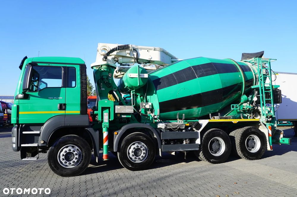 MAN TGS 35.480 / Pompogruszka / 8x4 / Putzmeister M24-3 / 1600 MTH! - 3