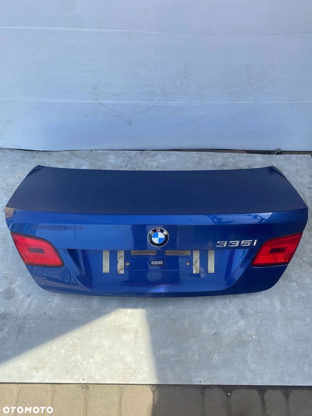 BMW 3 E92 COUPE KLAPA TYŁ TYLNA BAGAŻNIKA KOMPLETNA LAMPY - 1