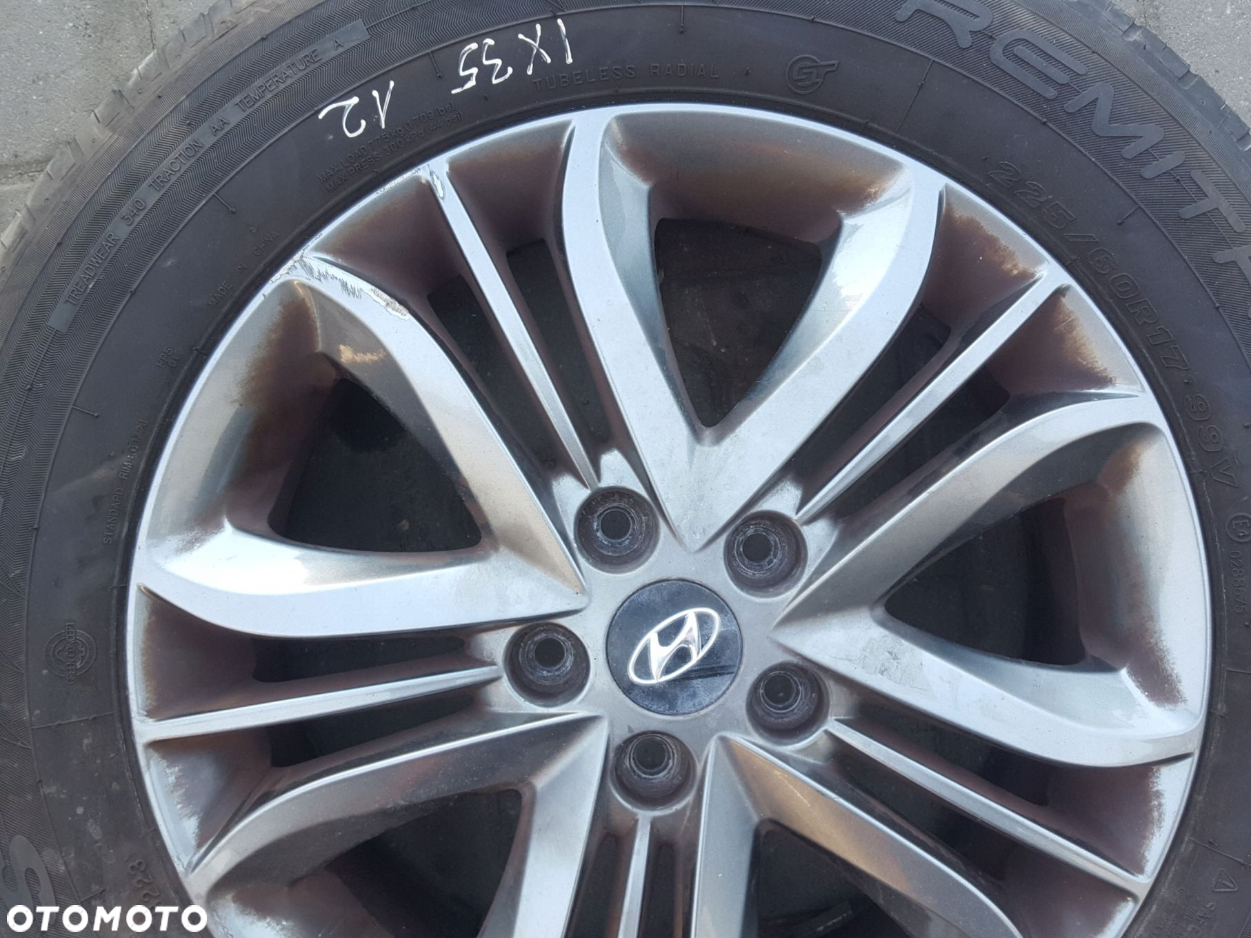 HYUNDAI ix35 FELGA ALUMINIOWA 17 52910-2Y600 - 3