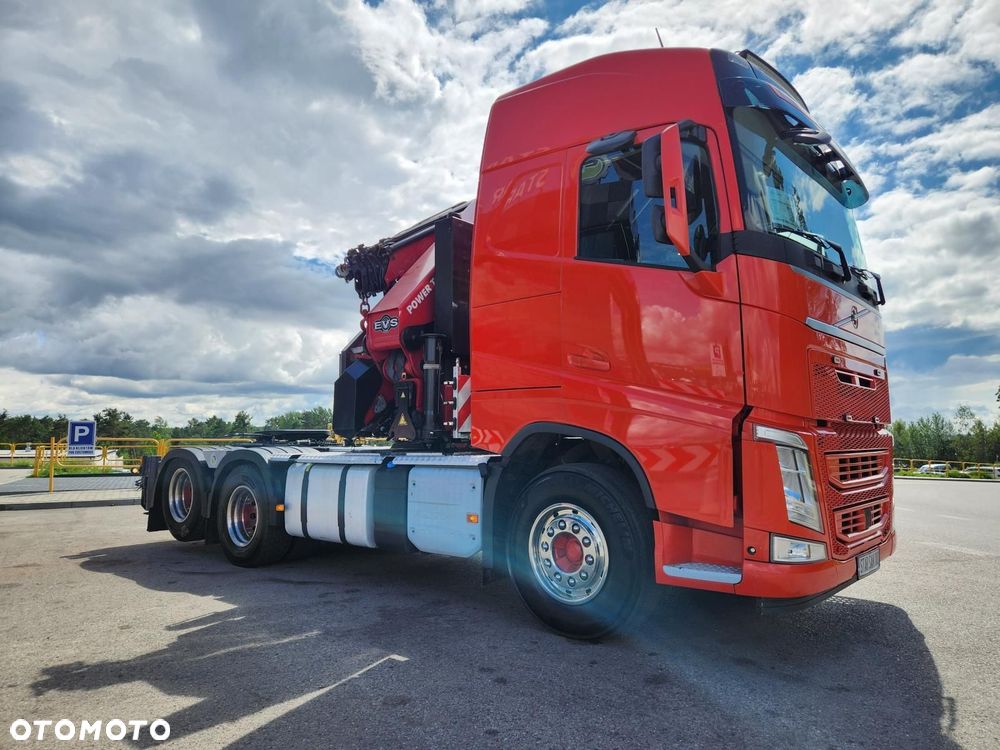 Volvo FH 540 6x2 HMF 5020-K6 Fly Jib HDS Ciągnik Siodło - 8