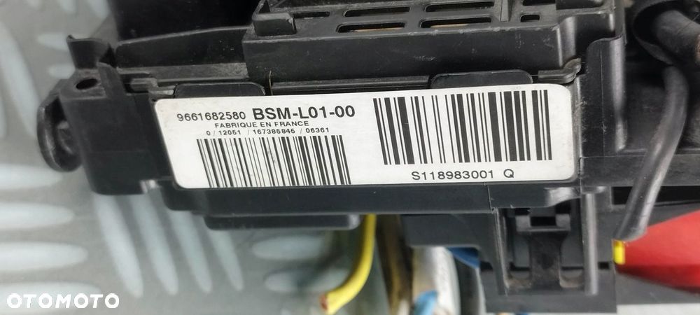 9661682580 S118983001Q moduł skrzynka sterownik Bsm L01-00 Peugeot… - 8