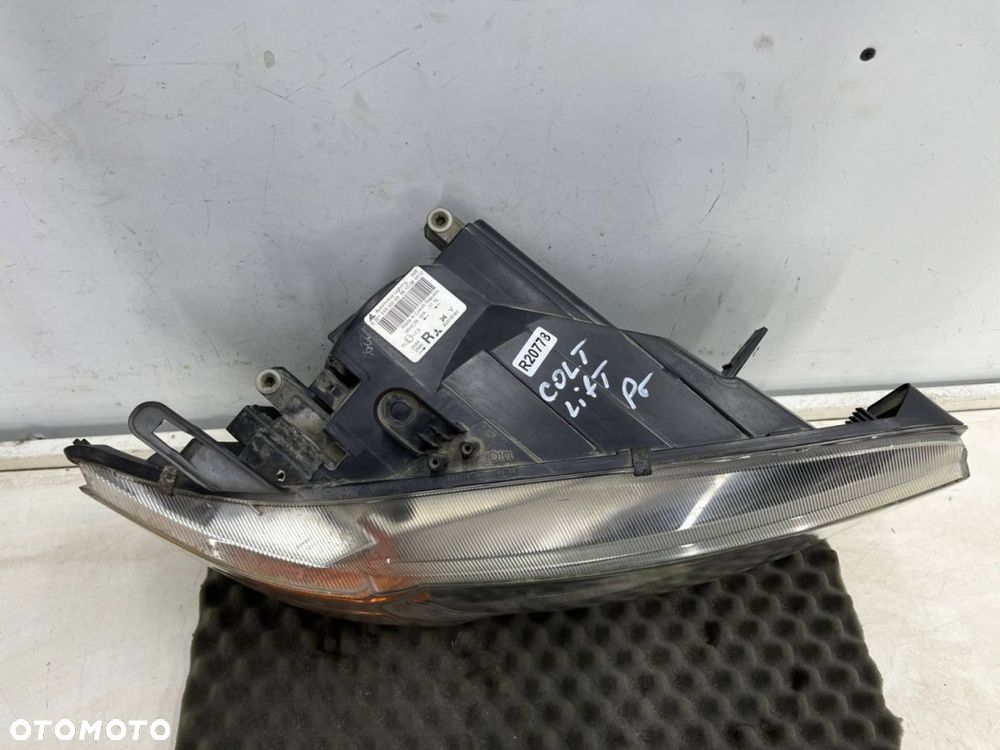 Lampa reflektor Mitsubishi Colt 6 VI Z30 LIFT 08-12r. PRAWA przednia ORYGINALNA prawy przód EUROPA - 15