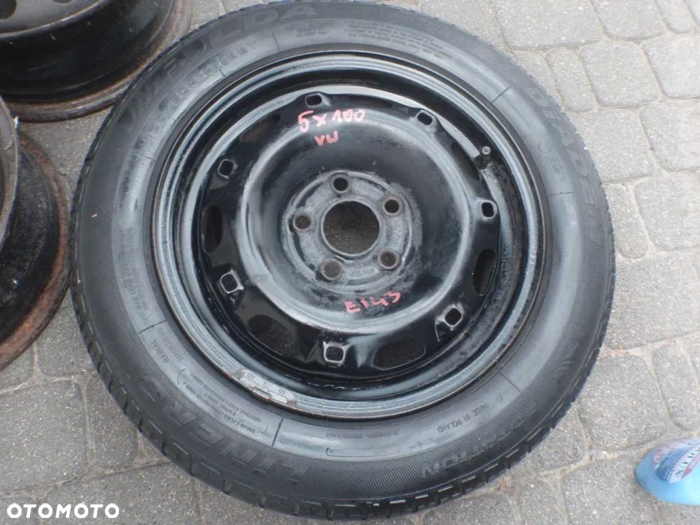 felga koło fabia polo ibiza cordoba golf pasat b5 5x100 14 et43 - 1