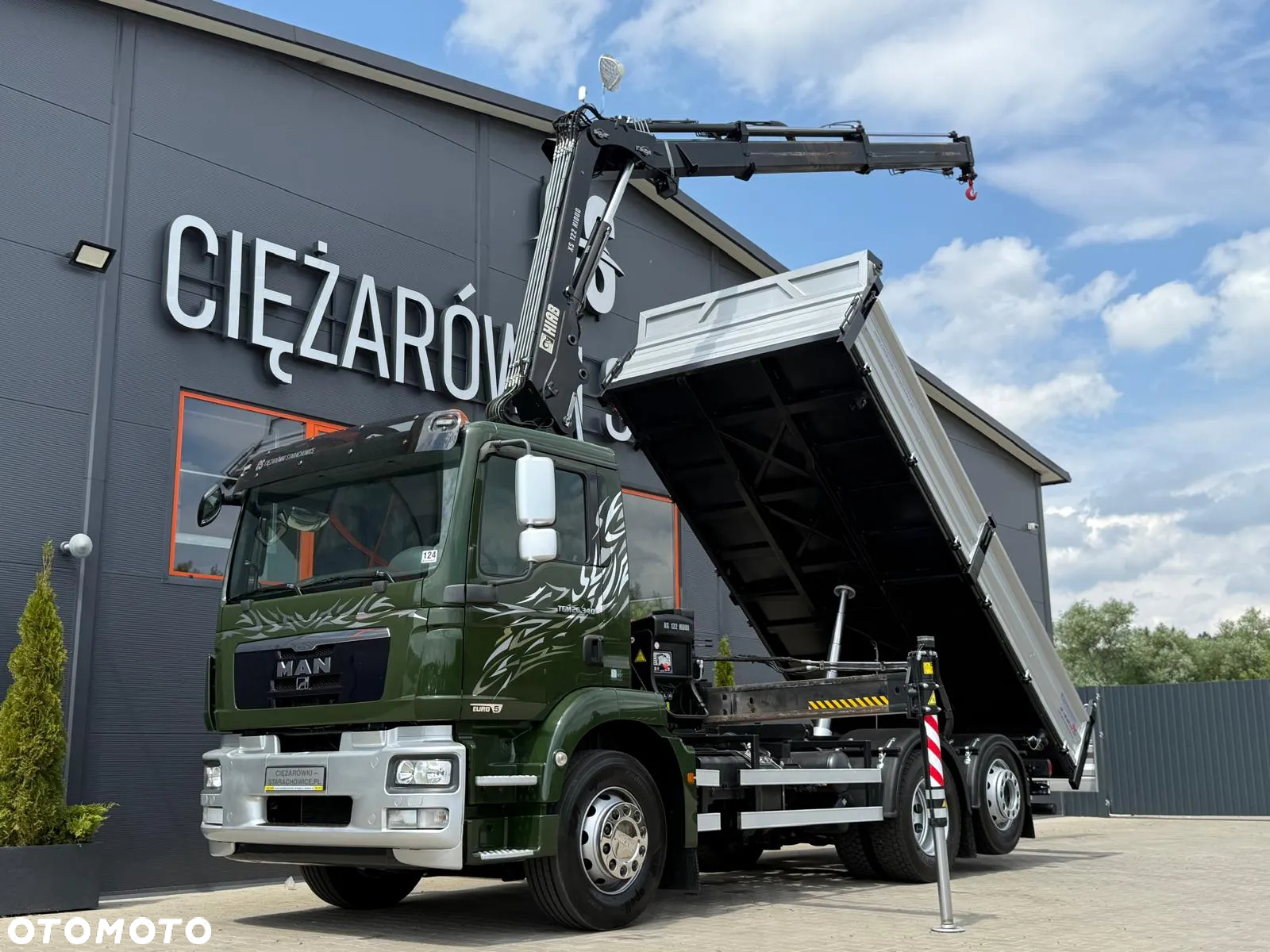 MAN MAN TGM TGS TGX 26.340 // E5// klima // 6x2 6x4 //WYWROTKA 3-S / HIAB XS 122 HIDUO // KIPPER // KRAN // KRANE - 2