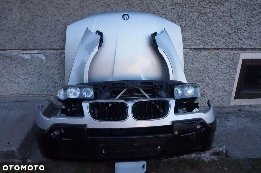 ZDERZAK MASKA BŁOTNIK KOMPLETNY PRZÓD BMW X3 E83 - 4