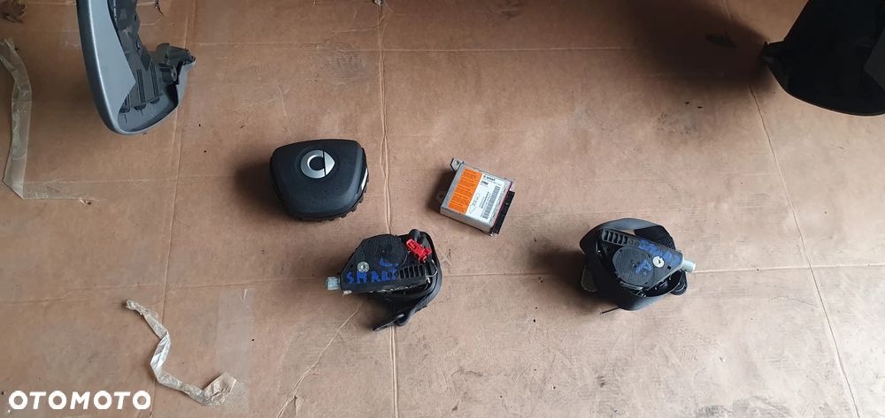 Konsola poduszki pasy AIRBAG sensor zestaw naprawczy Smart Fortwo II 451 - 5