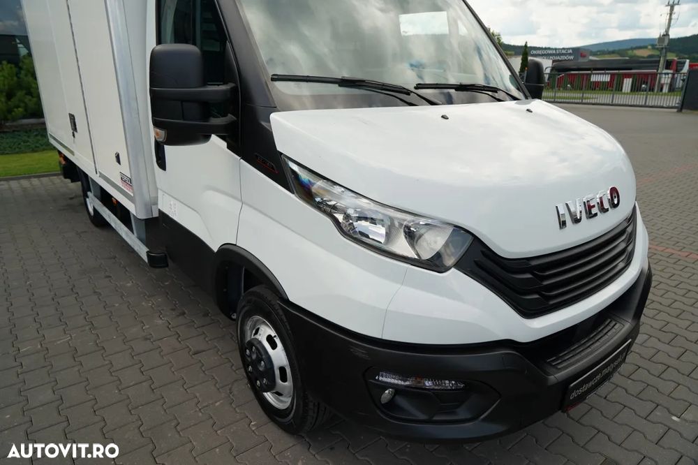 Iveco DAILY 35- 160 / KONTENER 4,3 M / WINDA DHOLLANDIA 750 KG / BLIŹNIAK / 3 MIEJSCA / SPROWADZONY / EURO 6 - 14
