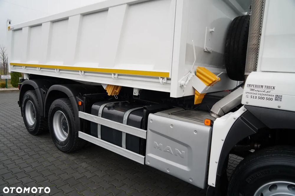 MAN TGS 26.480 / 6X6 / 3 STRONNA WYWROTKA /  HYDROBURTA / MANUAL / BORDMATIC - 23
