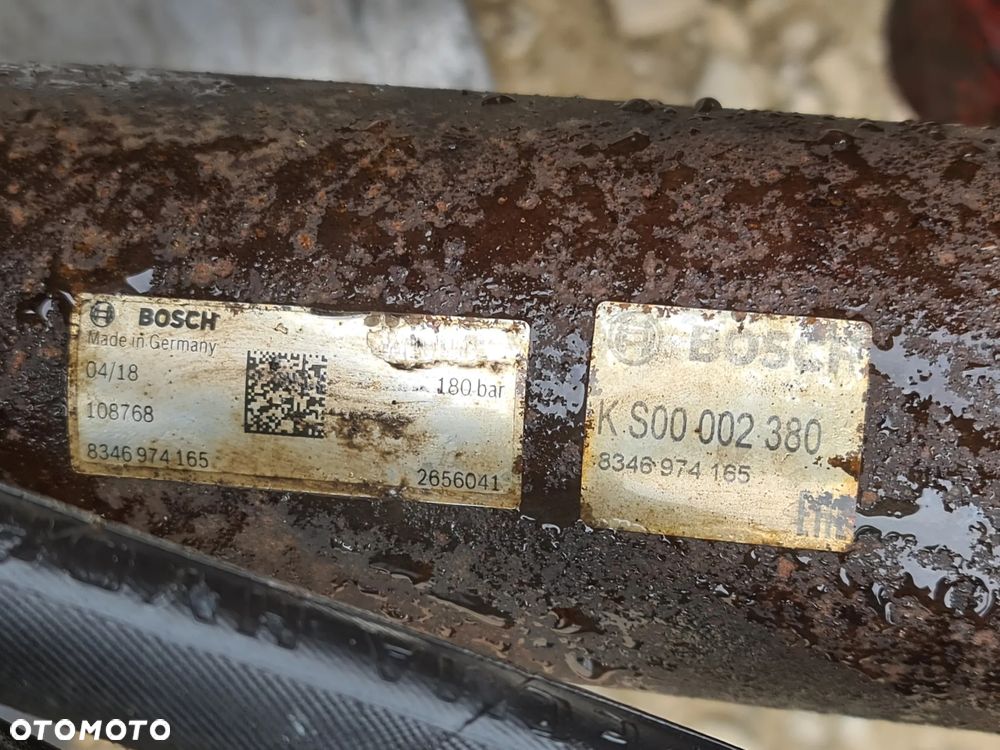 Oś skrętna wleczona kompletna z siłownikiem 6x2 SCANIA - 7