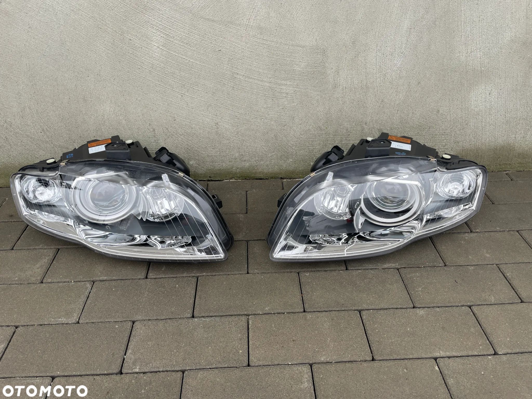 LAMPY PRZEDNIE AUDI A4 B7 LIFT  2006-2008 - NOWE  BI-XENON - 1