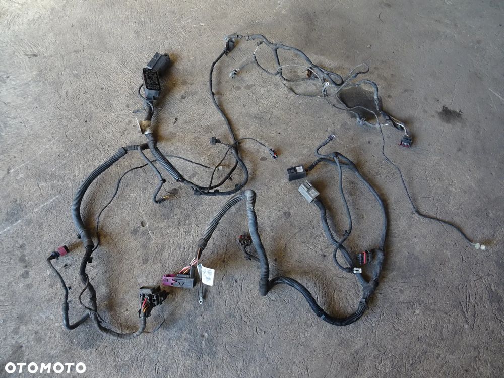 ASTRA H 1,7 WIĄZKA WENTYLATORÓW PRZEWODY INSTALACJA ELEKTRYCZNA KABLE - 9