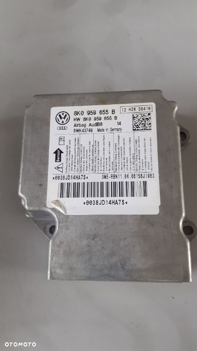 Sensor komputer Air Bag 8K0 959 655 B - 1