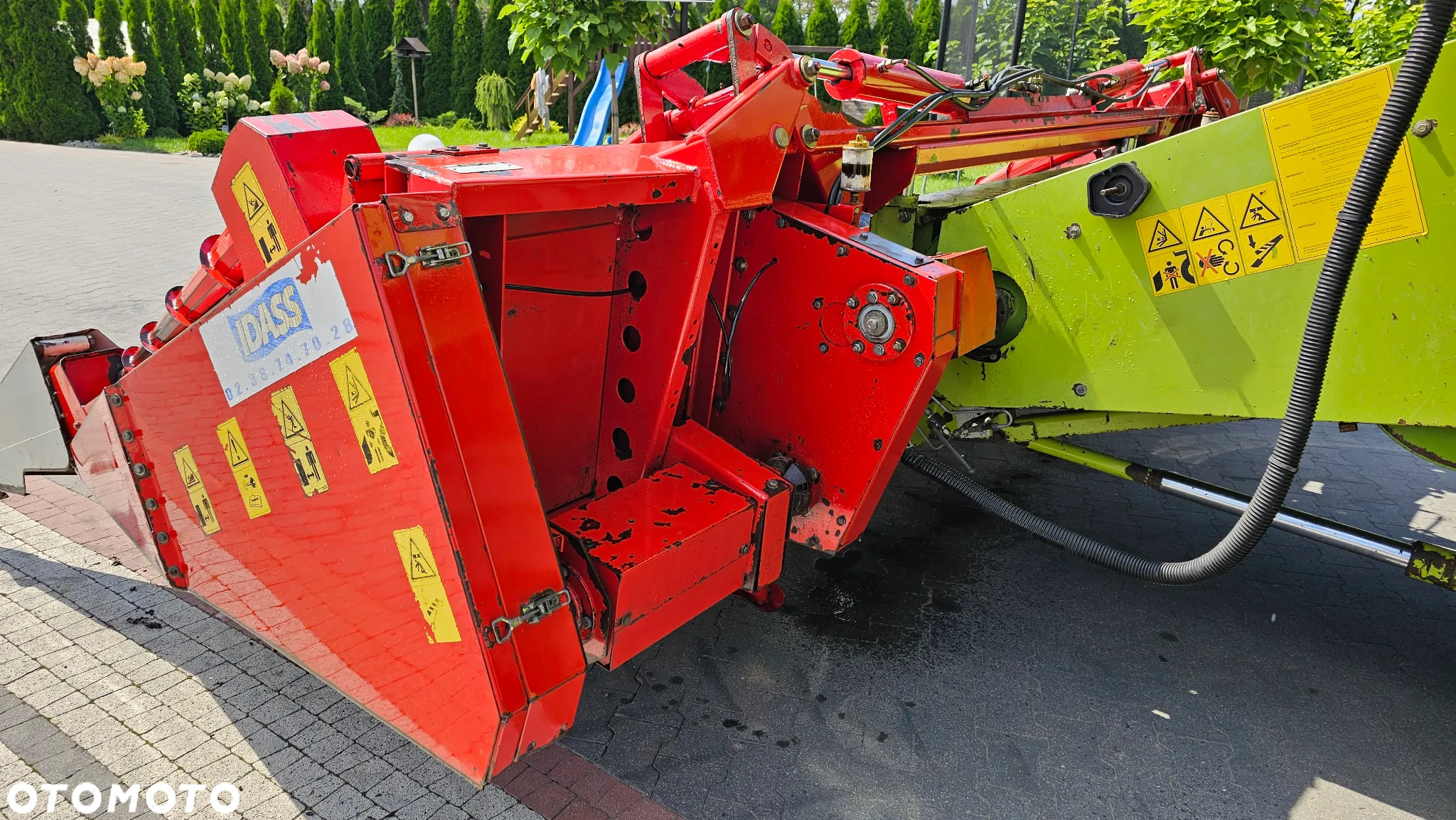 Claas CONSPEED 6-75 FC Przystawka do Kukurydzy Capello Quasar R6 CONSPEED 5-75 FC  Corio 875 - 9