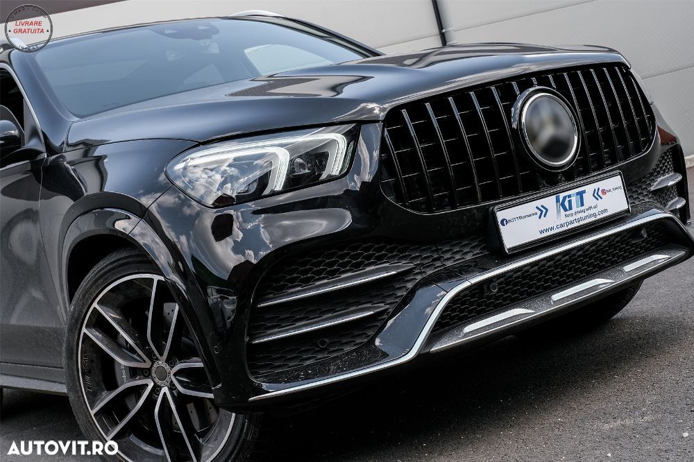 Grila Centrala Mercedes GLE SUV W167 V167 GLE Coupe C167 Sport Package (2019-06.20- livrare gratuita - 6
