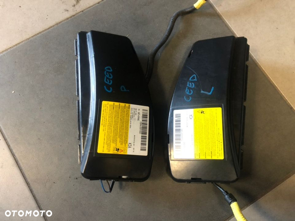 KIA CEED I 06-12 AIRBAG PODUSZKA W FOTEL PRAWA LEWA