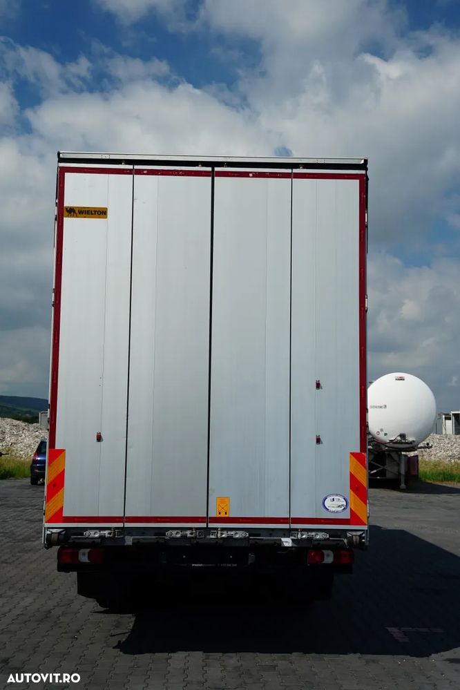 Mercedes-Benz ACTROS 2545 / SEMIREMORCĂ CU PRELATĂ (CURTAINSIDER) - 7,4 M / CAMION RIGID / MEGA / PRELATĂ RANFORSATĂ / - 12