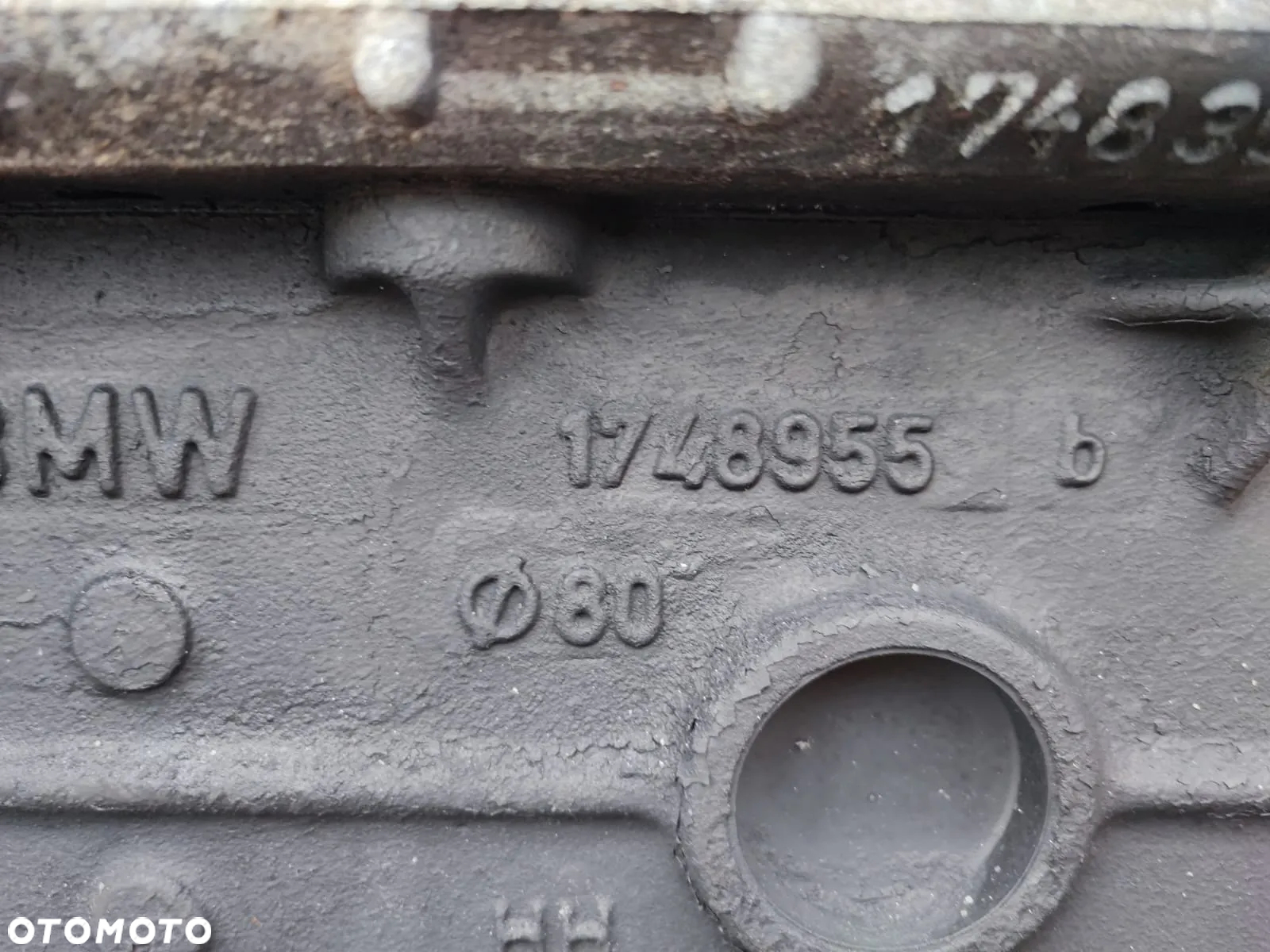 BMW E30 / E34 / E36. ORYGINALNY KOMPLETNY SŁUPEK SILNIKA M50B20V VANOS 150KM  O NR: 9 072 057 / 1 740 974 OEM. W BARDZO DOBRYM STANIE TECHNICZNYM. - 15