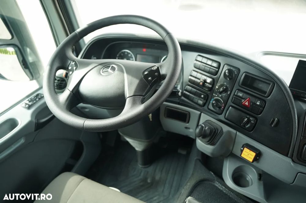 Mercedes-Benz ACTROS 3344 / 6x4 / BASCULATOR DUBLU / HYDRODOLT / + HIAB XS 166 HDS / RADIOCOMANDĂ / ROTATOARE / EPS + AMBREIAJ / EURO 5 / - 30