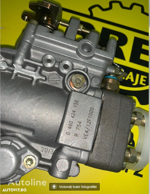Pompa injectie LIEBHERR D924T-E (VE4/12F1000) pentru excavator LIEBHERR nou - 4