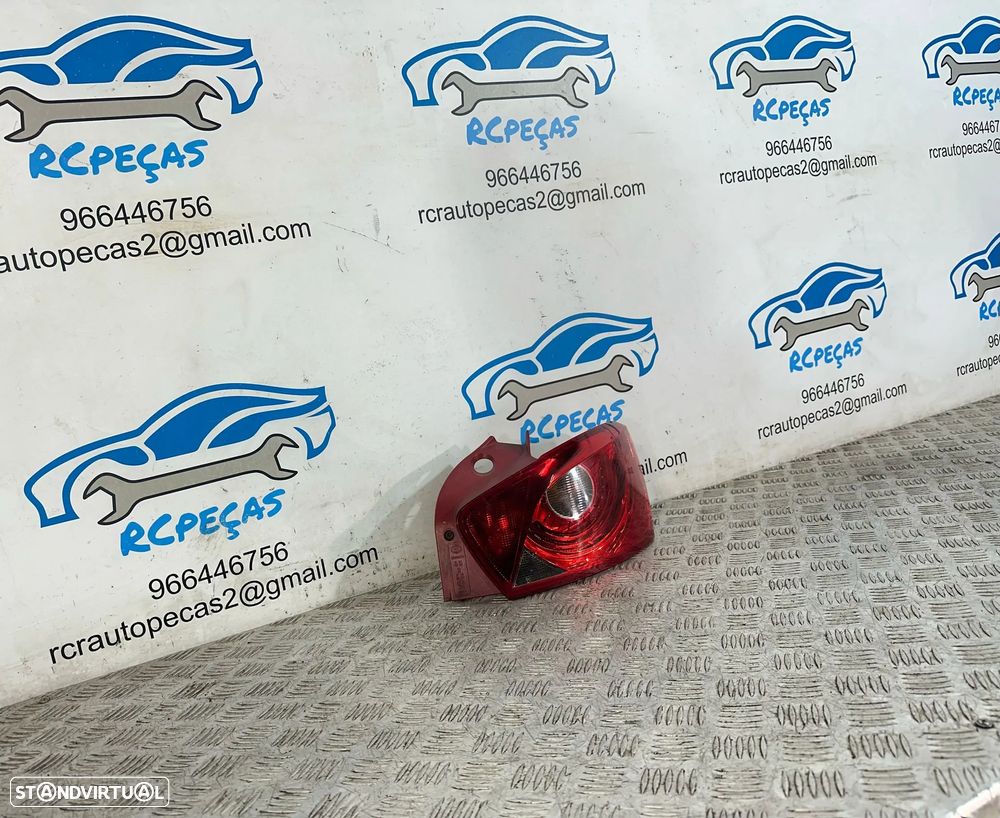 .Conjunto Farolins Led Tras Traseiro Direito Esquerdo Seat Ibiza 6J 5 Portas 6J4945096H 6J4945095G 2008 - 2017 - 12