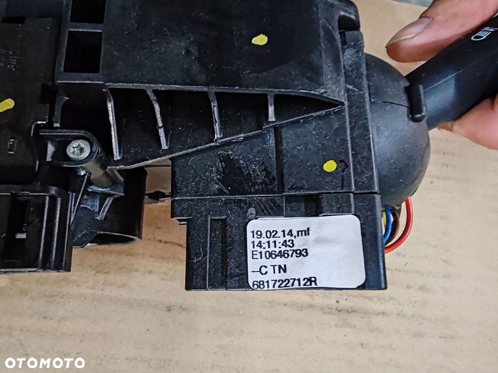 Manetka przełącznik świateł 681722712R taśma Dacia Sandero II Stepway 12-16 - 7