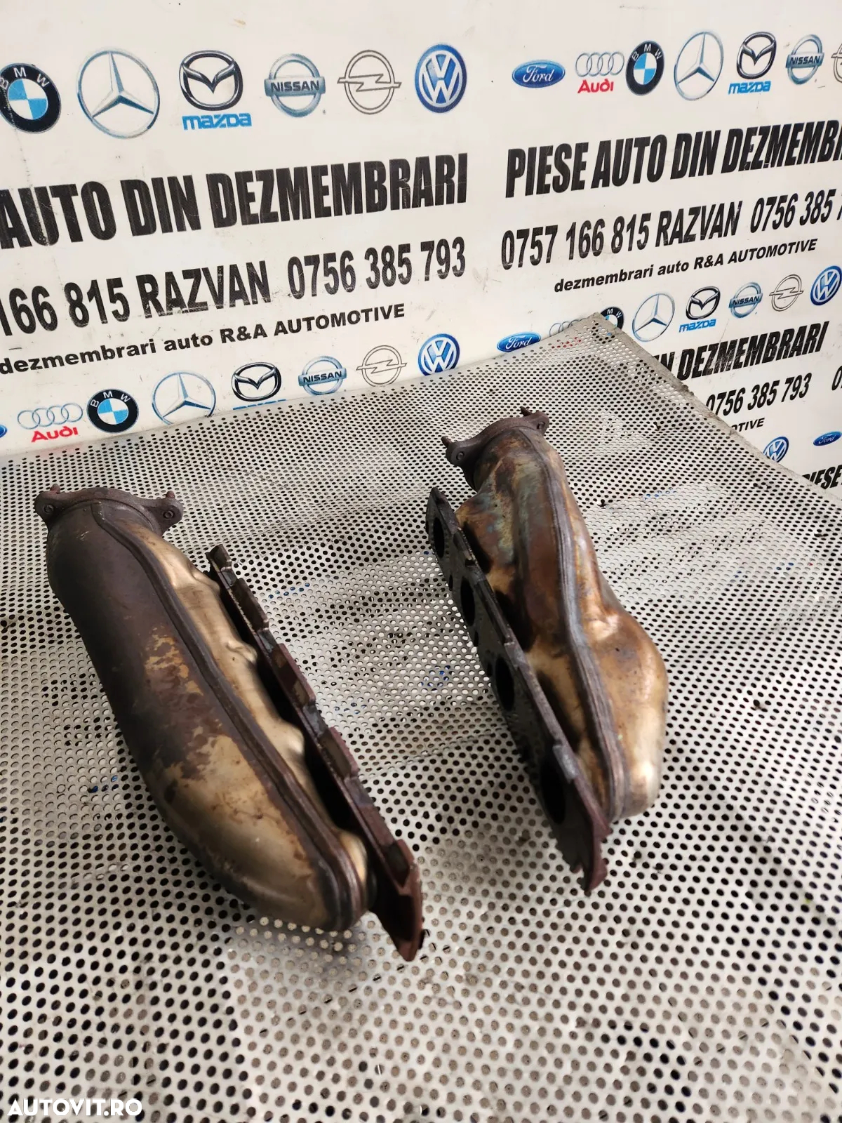Galerie Evacuare Stanga Dreapta Audi A5 S5 RS5 A6 RS6 Q7 Vw Touareg 4.2 Fsi Motor CAU Cod  Cod AK - - 3