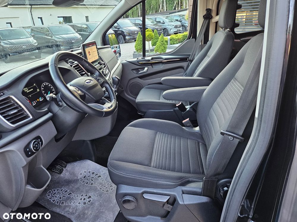 Ford TRANSIT CUSTOM L2H1 Long Brygadowy 5-os WINDA Max WERSJA XENONY SalonPL FV23% - 24