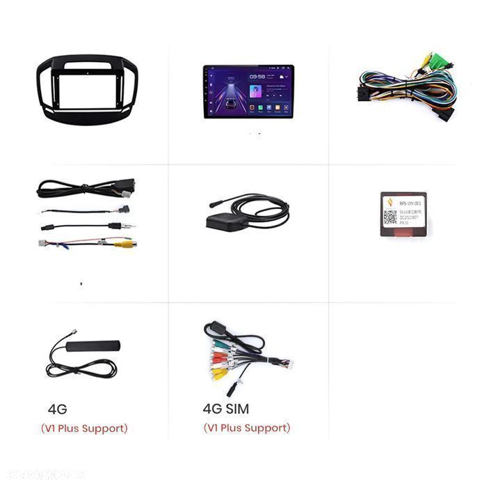 Radio Android 9” CarPlay Android Auto – Opel Insignia 2013–2017 PL - 7