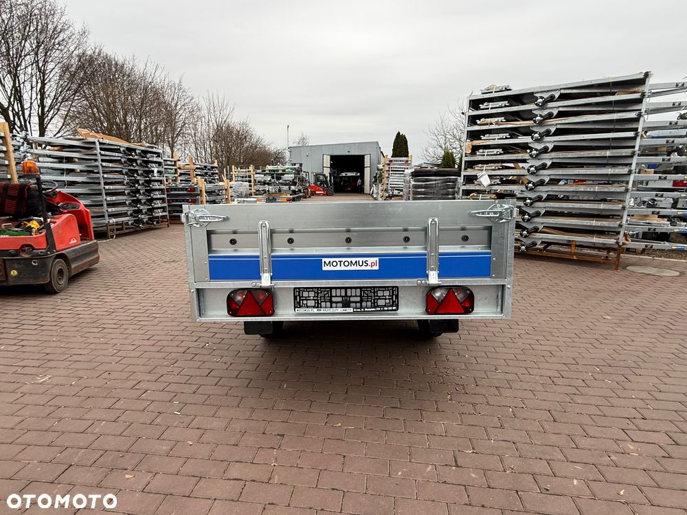 Inny Przyczepa Vesta 30HDA Hochlader DMC 750 kg 301x150x38 2 osie spawana rama koła pod spodem - 5