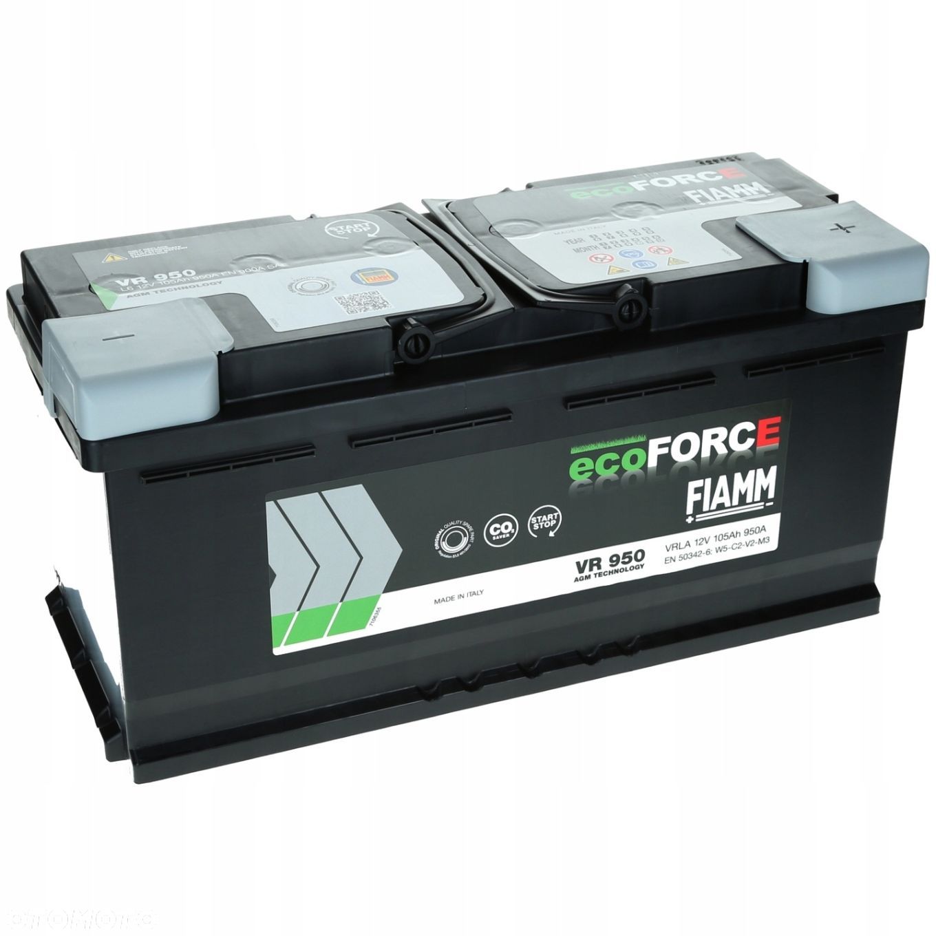 Akumulator Fiamm ECOFORCE VR950 12V 105Ah 950A AGM - 1