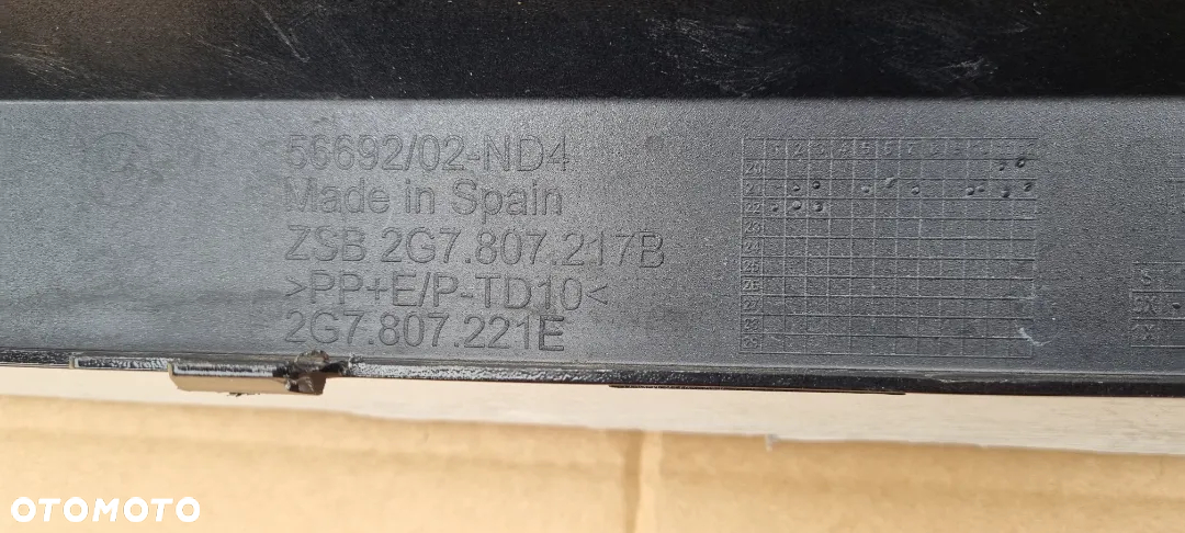 VW TAIGO R-LINE 2G7 2021- zderzak przód oryginał MB261 - 15