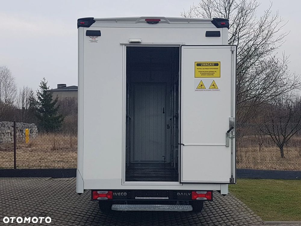 Iveco DAILY KONTENER NISKOPODŁOGOWY 4,43x2,23x2,42 SKLEP BAR FOODTRUCK KAMPER KLIMA - 5