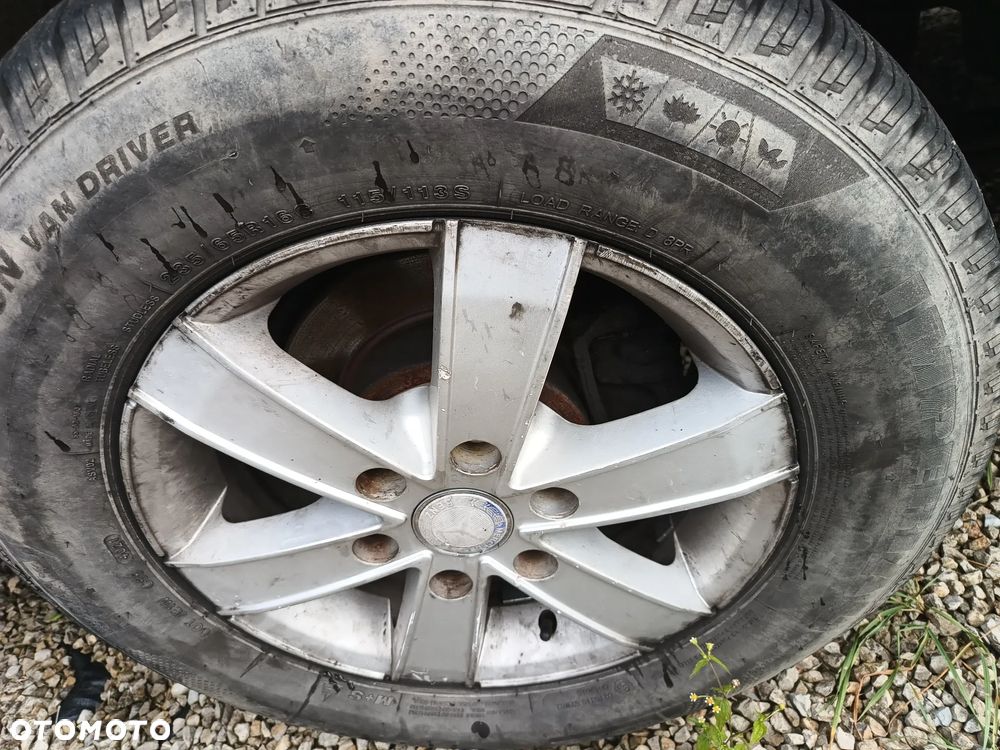 Koła aluminiowe opony wielosezonowe sprinter 906 crafter 6x130 - 2