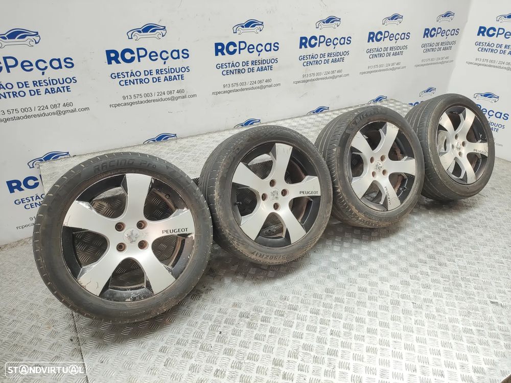 Conjunto de jantes 17 Savara originais Ronal Peugeot 3008 Mk1 7,5J ET29 4x108 - 11
