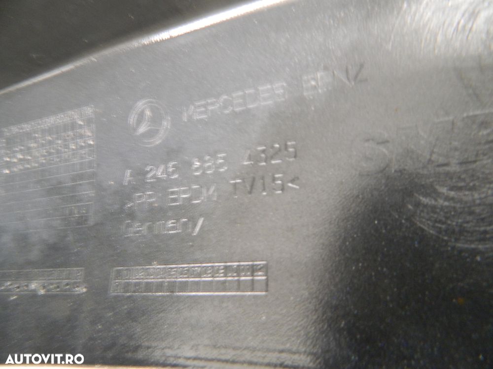 Bara fata Mercedes B-Class W246 facelift, 2015, 2016, 2017, 2018, A2468851325 - 3