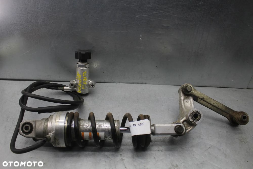 Suzuki burgman AN 400 99-02 Gaźnik K1 K2 Amortyzator tył tylny - 2
