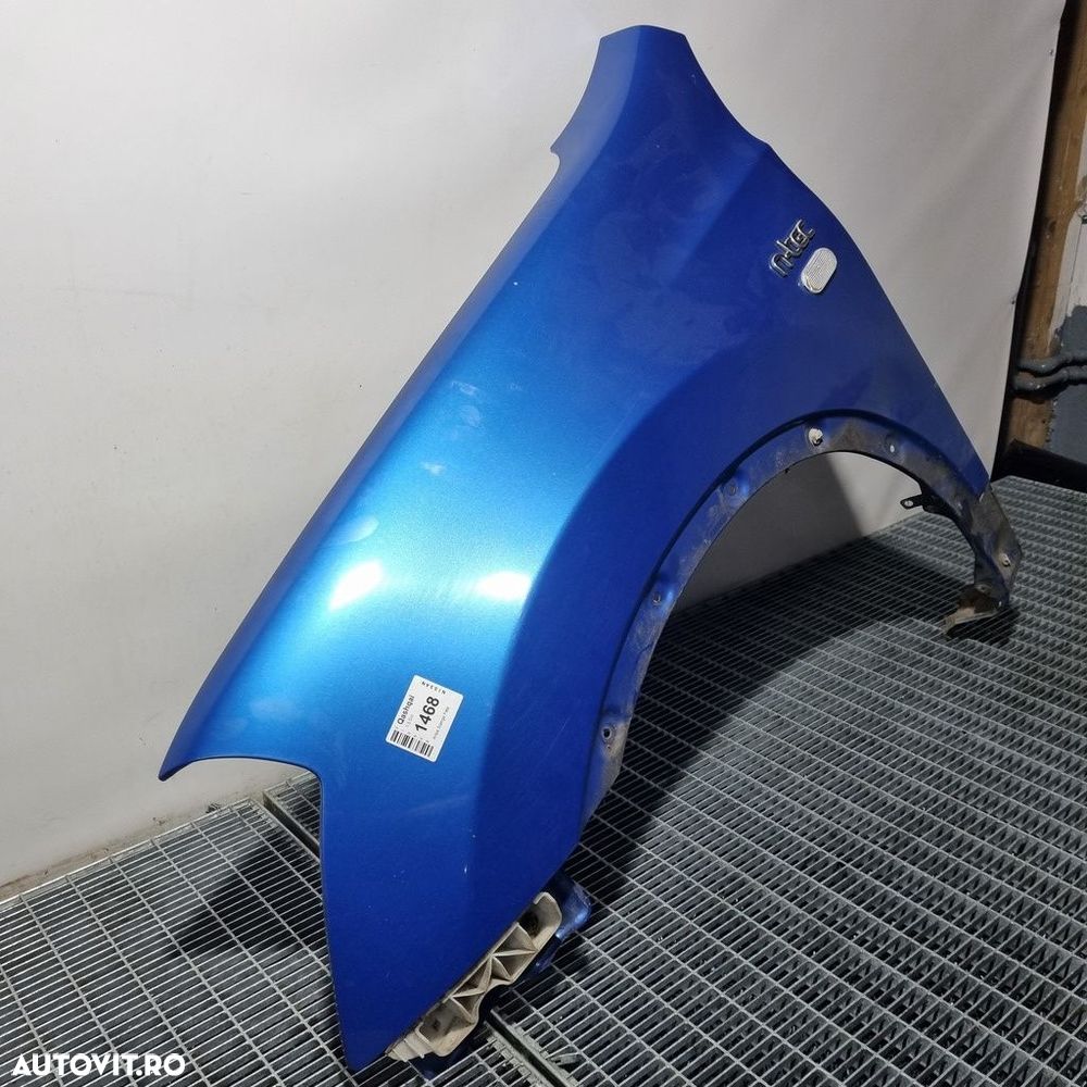 Aripa Stanga Fata Nissan Qashqai 2007 - 2010 4 Usi BLUE BV5G (1468) - 2