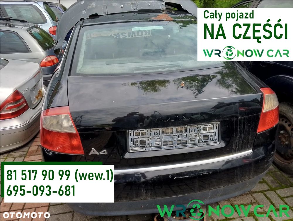 Audi A4 B6 (00-06r.) 1.9 TDI 130KM. Silnik AWX Skrzynia FEC lakier LY9B. Cały na części. GWARANCJA !!! - 1