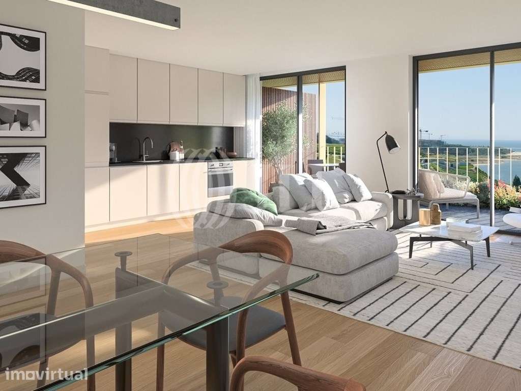 Apartamento T3, novo, no Marina Douro, em Vila Nova de Gaia, Porto - Grande imagem: 3/54
