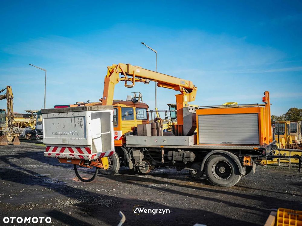 MAN MAN 14.170F Podnośnik koszowy - pojazd dwudrogowy do obsługi sieci trakcyjnej - 36