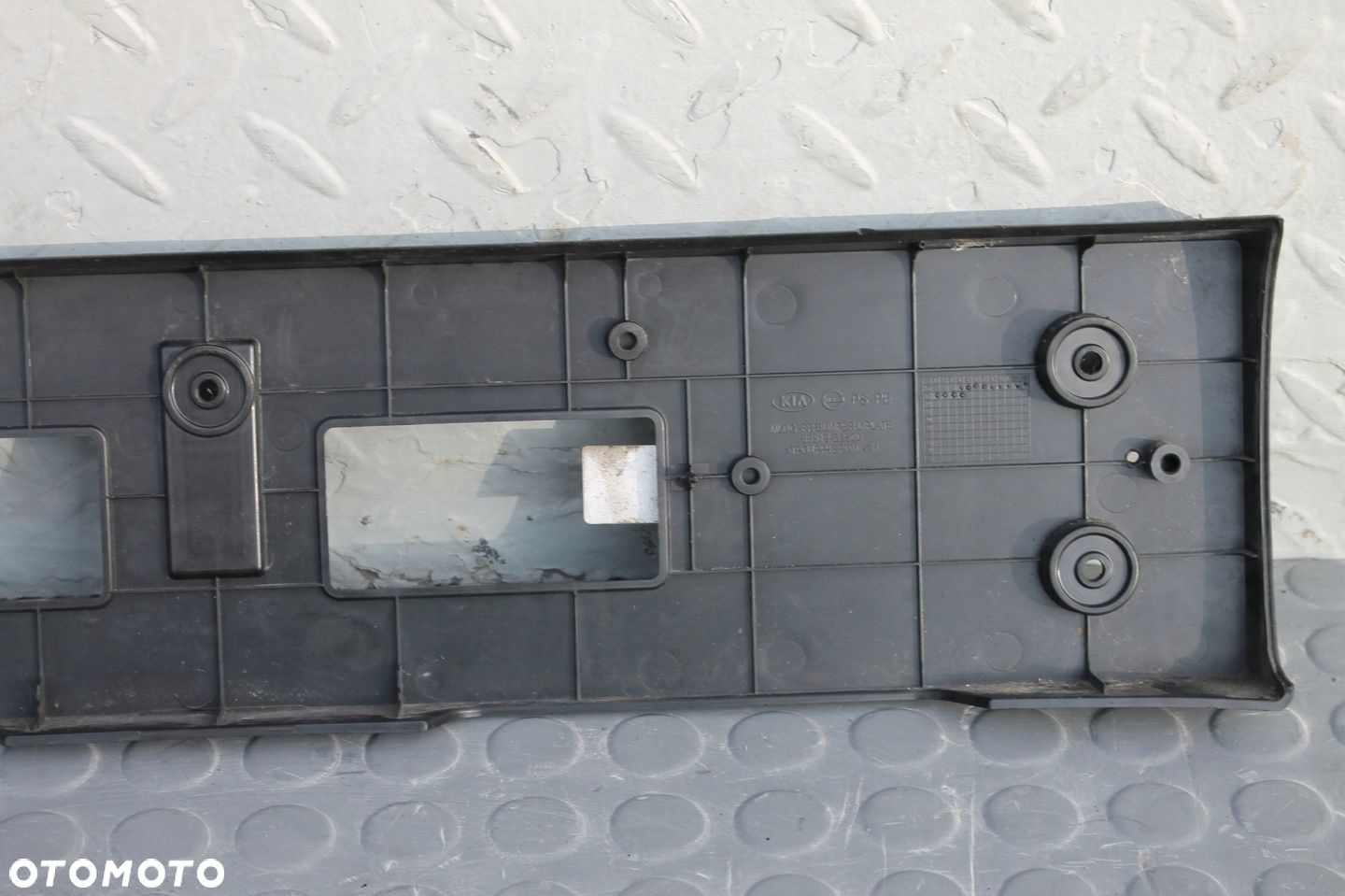 MOCOWANIE TABLICY REJESTRACYJNEJ RAMKA PODSTAWA KIA SOUL II LIFT 16-19 - 6