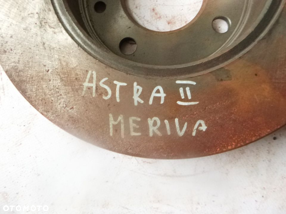 tarcze tył nowe oryginał 240mm opel astra ii 2 g  3 iii h zafira  meriva a hamulcowe - 3