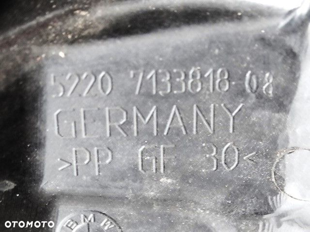 BMW 3 E90 E91 Siedzisko Tylnej Kanapy do Rozkładanego Dzielonego Oparcia Europa Ładne Przedlift Czarny Materiał  Welur  7133818  52207133818  BMW 316i 318d 318i 320d 323i 325d 325i 328i 330d 330i 335i - 9