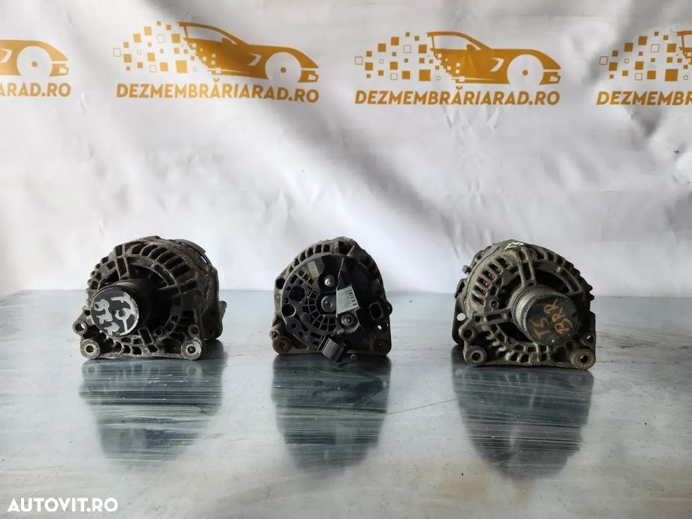 Alternator Vw Transporter T5 1.9 Tdi Motor BRR BRS 90A Testat Factura Si Garantie - 1