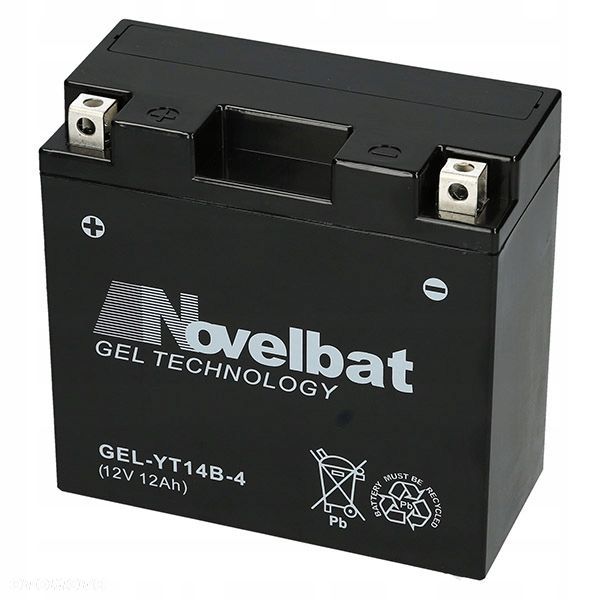 Akumulator Novelbat GEL-YTX14B-4 12Ah 130A L - 5