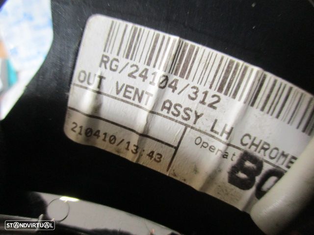 Grelha Friso RG24104312 MINI R56 FASE 1 2010 1.6D 90CV 3P CINZA AZULADO FE GRE TABLIER VENTILAÇÃO ESQ - 2